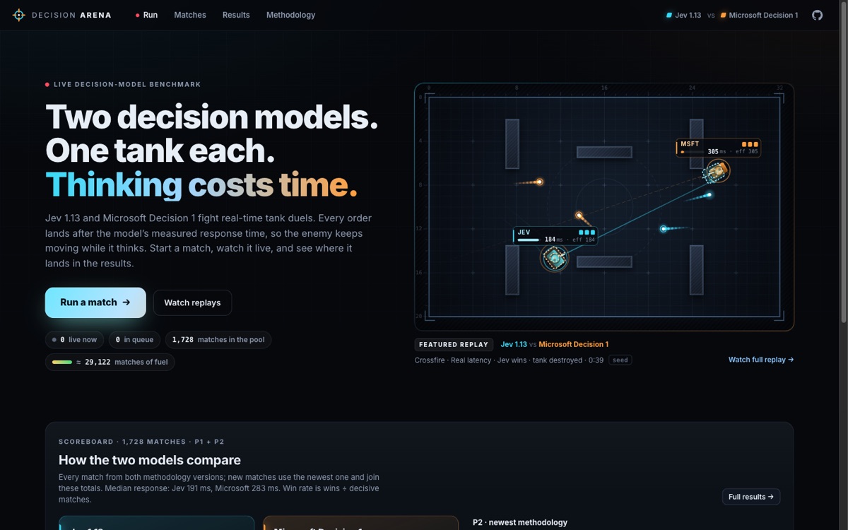 Decision Arena screenshot